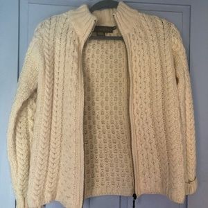 SOLD Irish Wool Sweater Womens Size Small